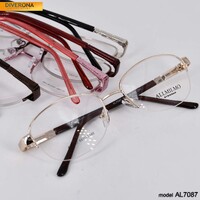 Metal eyeglass frame, material steel Allmilmo AL7087