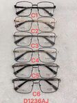 Оправа для очков металлическая с флексом Defile D1236AJ