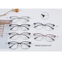 Combined nylor frame (metal + TR90) with Blue Ray Cut protection lenses MAMO H6626