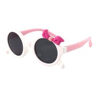 Polarized silicone sunglasses with UV400 protection for kids T22152-OU