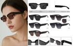 Metal + plastic polarized sunglasses for women Leke LK34021