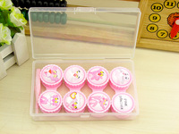 Mini set with contact lens cases XF031, 4pcs