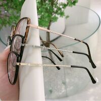 Combined frame (metal + TR90) with Blue Ray Cut protection lenses and flex MAMO S11839