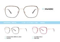 Metal women's frame for glasses MW4082
