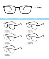 Plastic Ultem eyeglasses frame P2005