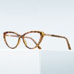 Оправа женская пластиковая из материала TR90, линзы с защитой от ультрафиолета и синего света FOCUS FCS2232