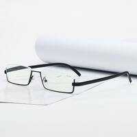 Plastic nylor eyeglasses with/without case, diopters from +1.00 to +4.00, not centered 