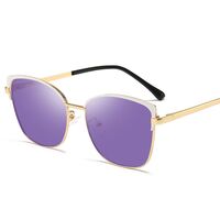 Очки металлические фотохромные с защитой от синего света 9707-GT