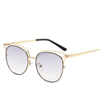 Солнцезащитные металлические очки с защитой UV400 9704-2-GT