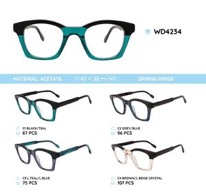 Plastic acetate eyeglasses frame for women WD4234