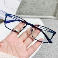 Metal Blue Block glasses with blue light protection FENQI F5927