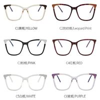 Оправа для очков пластиковая TR90 с защитой от синего света, с флексом FA87050