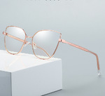 Metal blue blocker frames for glasses MORE 3002