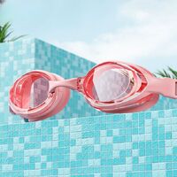 Swimming waterproof anti-fog goggles, diopters from -2.00 to -6.00, 7003-YU