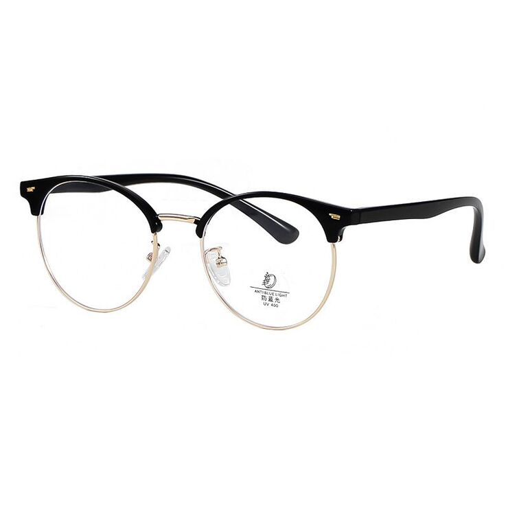 Combined frame (metal + TR90) with Blue Ray Cut protection lenses MAMO H6615