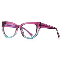 Plastic TR90 frames for glasses with Blue Ray Cut protection and flex hinges FOCUS FCS2156