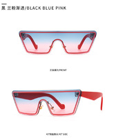 Солнцезащитные очки Elit цельные в современном стиле 0856