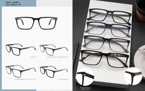 Оправа мужская пластиковая из ацетата, комбинированная с металлом Big City MG6850