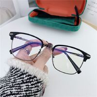 Оправа гибридная, металл + TR90, линзы с Blue Block покрытием SANTA 1579