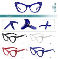 Plastic frames for glasses, acetate lamination Big City WA088899