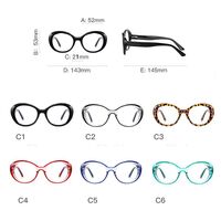 Plastic TR90 frames for glasses with Blue Ray Cut protection and flex hinges FOCUS FCS2146