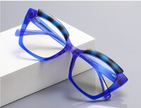 Очки женские модные  в стиле брови оправа пластиковая, материал TR-90+CA (флекс!) FOCUS FCS2122