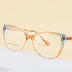 TR90 plastic frame or glasses with blue light protection, with spring hinges FA87194