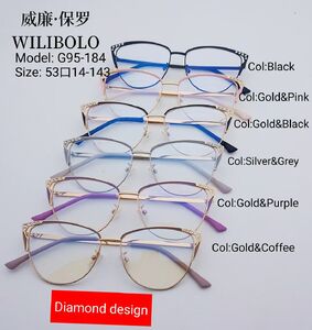Metal ultrathin frames Wilibolo G95-184