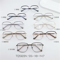 Оправа гибридная, металл + TR90, линзы с Blue Block покрытием SANTA TQ5694