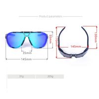 Safety shockproof sports goggles+3 caps Wast00000craft