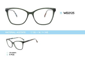 Plastic frames for glasses acetate material WD2125