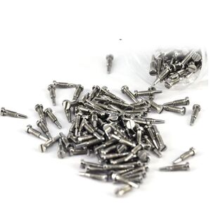 Винт направляющий для флекса, шляпка 1.8/2.0 мм, Ø1-1.4 мм, длина 5.8-7.5 мм, серый, 1 упаковка = 200 штук