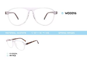 Plastic frames for glasses acetate material WD0016