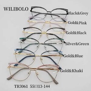 Metal + TR90 ultrathin women's frames with spring hinges Wilibolo TR3061