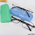 Очки мужские металлические с флексами в футляре Vizzini V7018 (W21030-31) до +5,00 и -8,00
