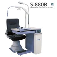 Ophthalmologist workstation, combined table + chair S-880B, tabletop 880*500 mm