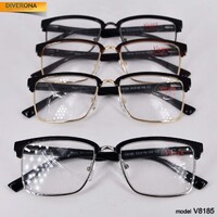 Metal frame eyeglasses Vizzini V8185