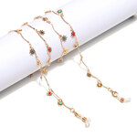 Металлическая цепочка для очков и масок с кулонами GL1151