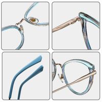 Оправа для очков пластиковая TR90 с защитой от синего света, с флексом FA87316