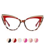 TR90 plastic frame or glasses with blue light protection, with spring hinges FA87290