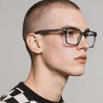 Оправа пластиковая из материала TR90, линзы с защитой от ультрафиолета и синего света More LS106