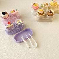 Мини-набор для мягких контактных линз выдвижной W-CT12蛋糕款