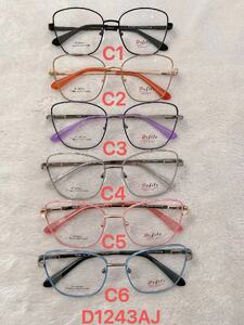 Оправа для очков металлическая с флексом Defile D1243AJ