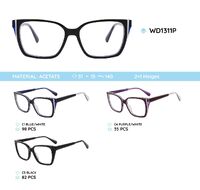 Plastic frames for glasses acetate material WD1311P