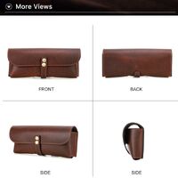 Футляр для очков и солнцезащитных очков из натуральной кожи CF4010