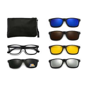 El Dorado frames with polarized sunshades set (clip-on) on magnet 2297A (5 pieces) 