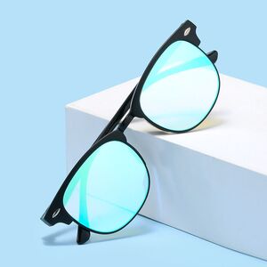 Очки пластиковые с защитой от синего света Blue Block для дальтоников, с футляром KY3016-2吊丝色盲