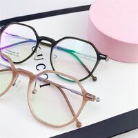 Оправа гибридная, металл + TR90, линзы с Blue Block покрытием SANTA M8074