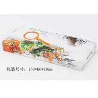 Лупа, увеличительное стекло с ручкой 金-花60-XX, диаметр: 46 мм, увеличение: 8Х