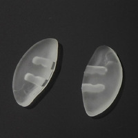 Silicone nose pad, length 15 mm